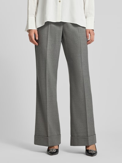 Brax Regular fit stoffen broek van scheerwolmix, model 'STYLE.MAINE' Middengrijs - 4