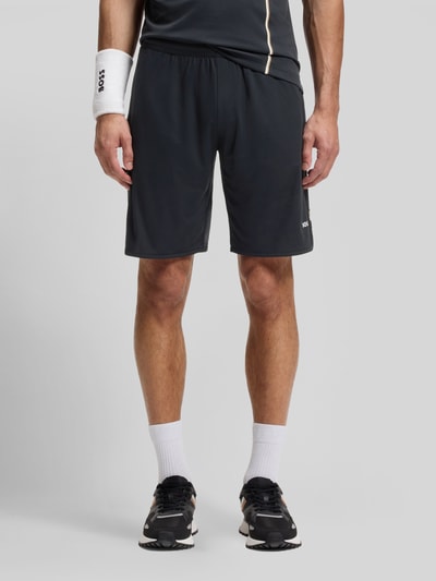 BOSS Green krój regular fit krótkie spodenki sportowe model 'JT_TOC GAME' Granatowy 4