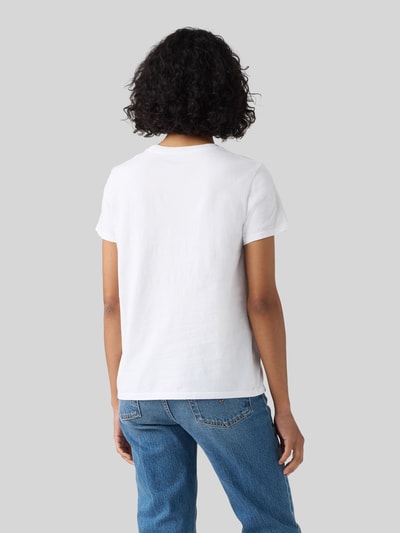 Levi's® Regular Fit T-Shirt aus reiner Baumwolle mit Logo-Print Offwhite 5