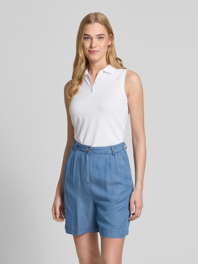 Christian Berg Woman Tanktop met polokraag Wit - 4