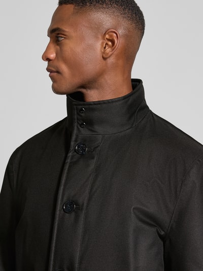 HECHTER PARIS Mantel mit Stehkragen Black 3