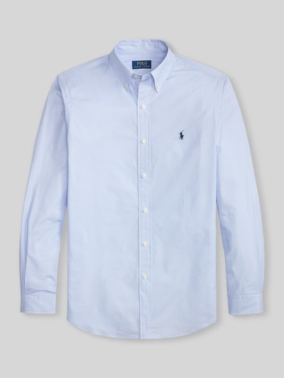 Polo Ralph Lauren Slim Fit Freizeithemd aus reiner Baumwolle Bleu 2