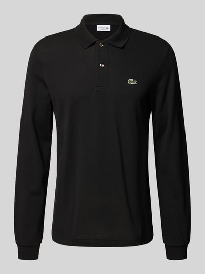 Lacoste Regular Fit Poloshirt aus reiner Baumwolle Black 2