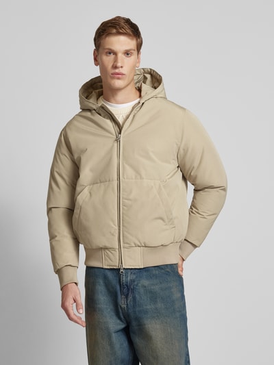 Jack & Jones Jack met kentkraag, model 'COLLECTIVE' Beige - 4