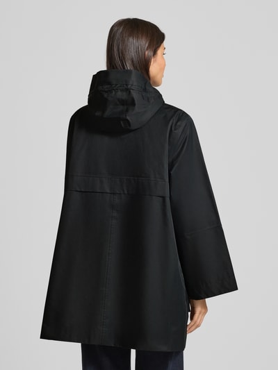 Barbour Regular fit functioneel jack met capuchon, model 'ARLA' Zwart - 5