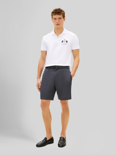 Tommy Hilfiger Regular Fit Chinoshorts aus Baumwoll-Mix Marine 1