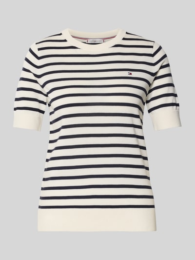 Tommy Hilfiger Regular Fit T-Shirt aus reiner Baumwolle Marine 2