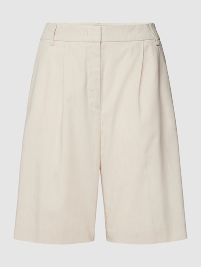 Christian Berg Woman Selection Chino-Shorts mit Bundfalten Sand Melange 2