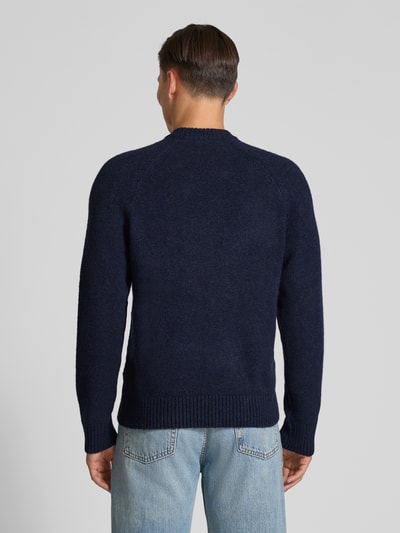Les Deux Pullover mit Woll-Anteil Modell 'Gilbert' Marine 5