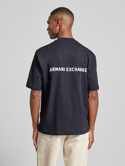 ARMANI EXCHANGE T-Shirt mit Rundhalsausschnitt Marine 5