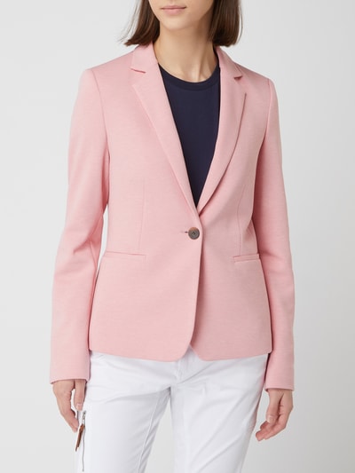 Jake*s Collection Blazer mit 1-Knopf-Verschluss  Rot 4