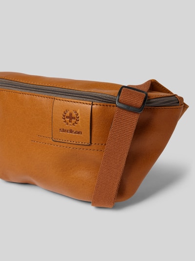 Strellson Heuptasje van echt leer, model 'HYDE PARK' Cognac - 2