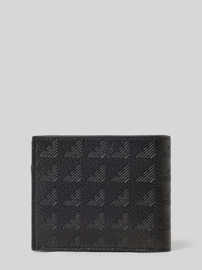 Emporio Armani Portemonnaie mit Label-Detail Black 2