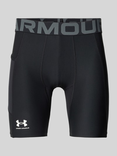 Under Armour Shorts mit elatischem Logo-Bund Black 2