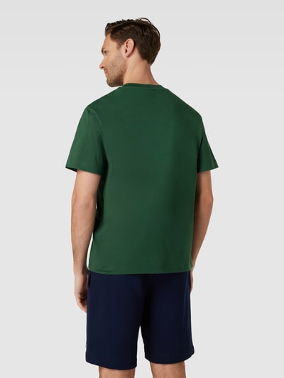 Lacoste T-shirt met ronde hals, model 'BASIC' Groen - 5