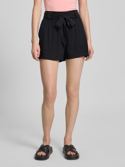 Only Regular Fit Shorts aus reiner Viskose Modell 'NOVA LIFE' Black 4