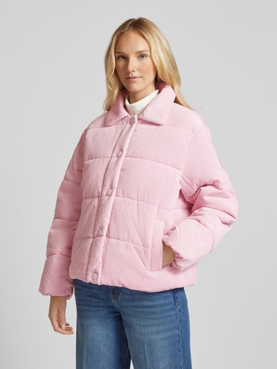 Christian Berg Woman Selection Cordjacke mit Steppnähten Rose 4