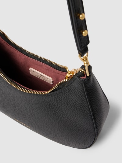 Coccinelle Umhängetasche mit Label-Print Modell 'CARRIE' Black 5
