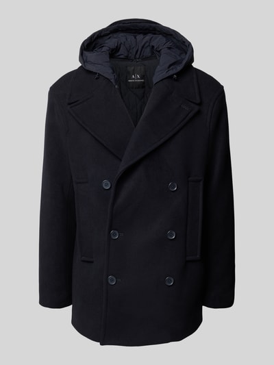 ARMANI EXCHANGE Jack met afneembare capuchon en steekzakken Donkerblauw - 2