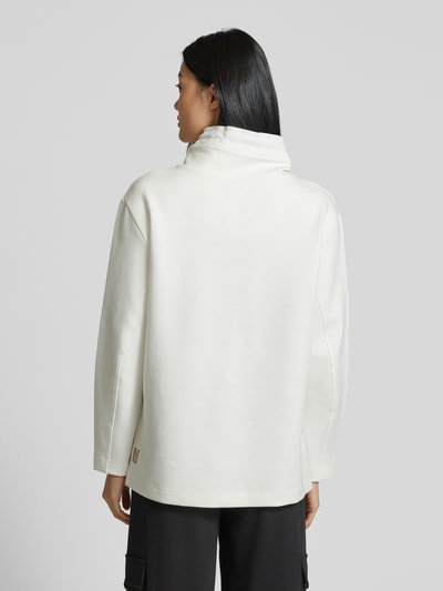 Marc Cain Hoodie mit Motiv-Print Offwhite 5