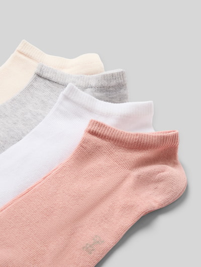 s.Oliver RED LABEL Socken aus Baumwoll-Mix im 4er-Pack Rosa 3