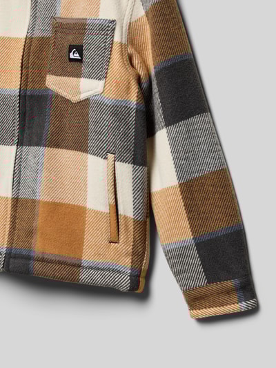 Quiksilver Jack met ritssluiting Cognac - 2