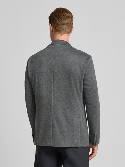 Roy Robson Slim Fit Sakko mit Viskose-Anteil und Reverskragen Hellgrau 5