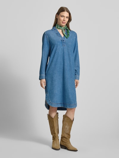 Marc O'Polo Jeanskleid aus Lyocell-Baumwoll-Mix Jeansblau 1