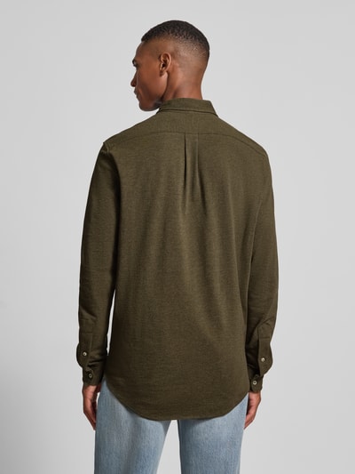 Polo Ralph Lauren Regular fit vrijetijdsoverhemd met button-downkraag Olijfgroen - 5