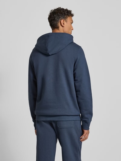 Wood Wood Hoodie met kangoeroezak, model 'Ash' Blauw - 5