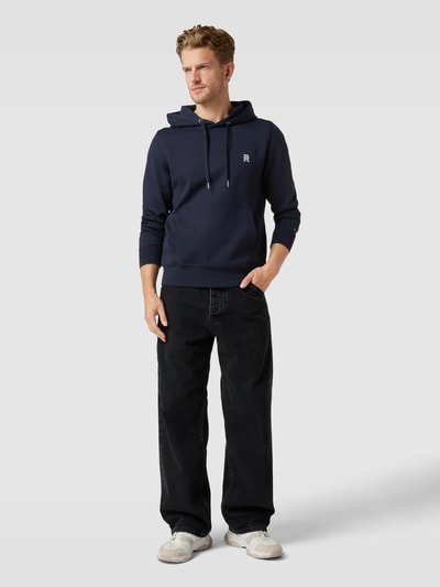 Tommy Hilfiger Hoodie mit Label-Stitching Modell 'MONOGRAM' Marine 1