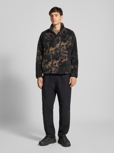 The North Face Sweatshirt met opstaande kraag Donkerbruin - 1