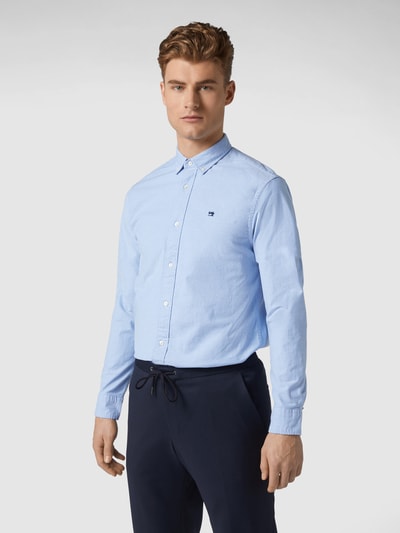 Scotch & Soda Regular Fit Freizeithemd aus Oxford Hellblau 4