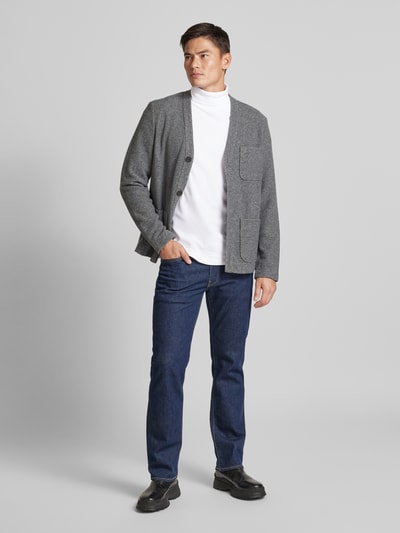 Christian Berg Men Shirt met lange mouwen en col Wit - 1