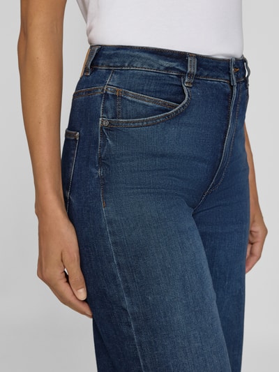 Tom Tailor Wide Leg Jeans aus Baumwoll-Mix Modell 'MADINA' Jeansblau 3