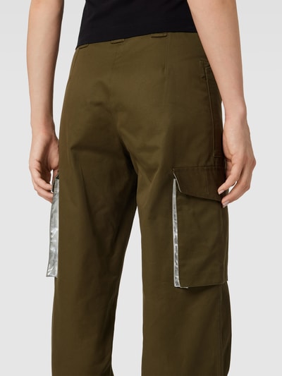 Rabanne Cargohose mit Cargotaschen Khaki 3