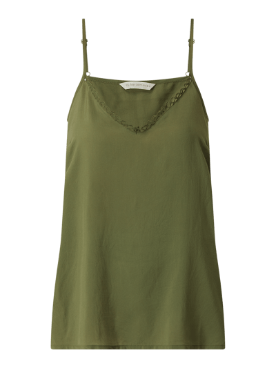 Cyberjammies Top mit Spaghettiträgern Modell 'Tamsin' Khaki 2