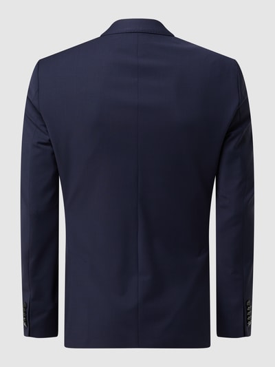 Strellson Slim Fit 2-Knopf-Sakko mit fallendem Revers 'Flex Cross' Marine 3