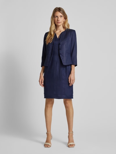 WHITE LABEL Blazer met knoopsluiting Marineblauw - 1