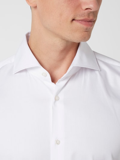 Joop! Slim Fit Slim Fit Business-Hemd aus Popeline  Weiss 3