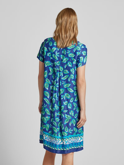 Betty Barclay Knielange jurk van viscose met een all-over motiefprint Lichtblauw - 5