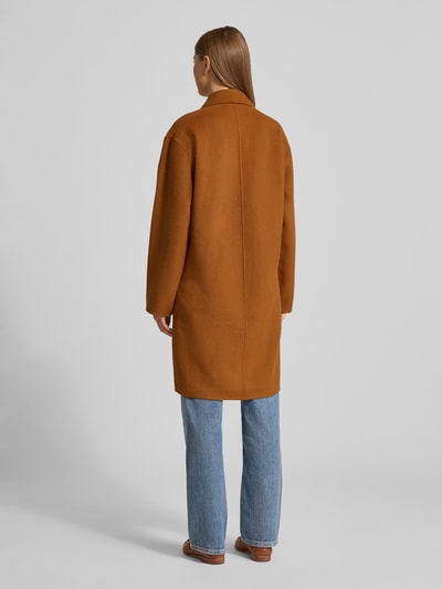 Lauren Ralph Lauren Lange jas van linnenmix, model 'DAWLEY' Camel - 5