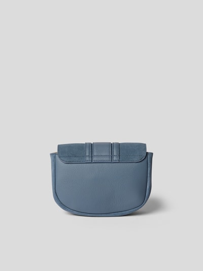 See by Chloé Saddle Bag mit Brand-Detail Rauchblau 6