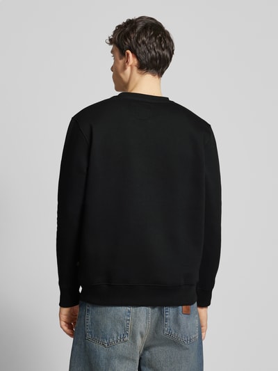 Alpha Industries Sweatshirt met labelprint Zwart - 5