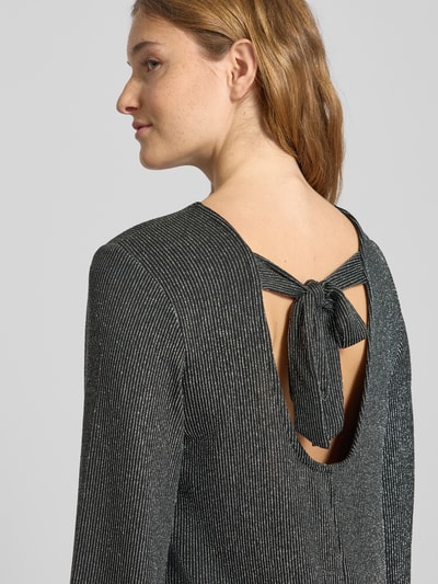 Only Minikleid mit Glitzer-MusterModell 'CAROL' Silber 3