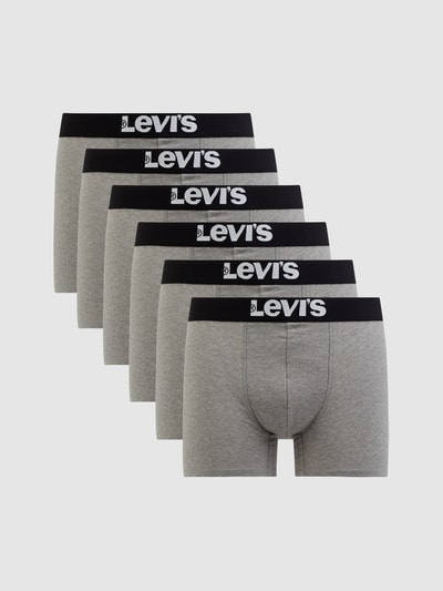 Levi's® Boxershort met stretch in een set van 6 stuks  Middengrijs - 1