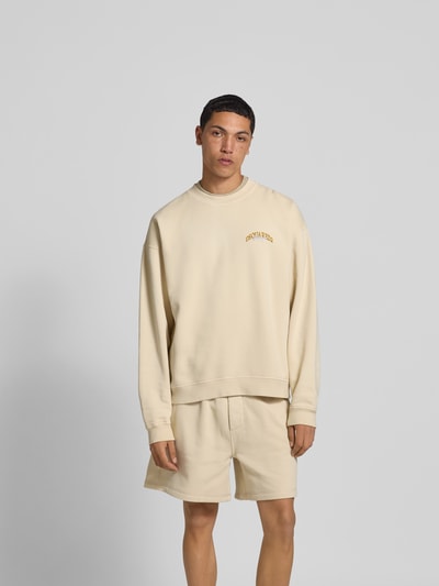 Dsquared2 Sweatshirt mit gerippten Abschlüssen Beige 4