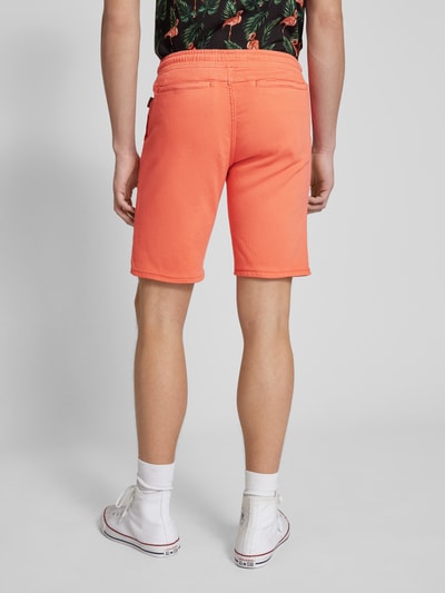 Blend Regular Fit Bermudas mit Tunnelzug Koralle 5