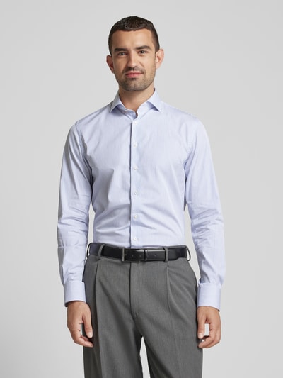 Profuomo Slim Fit Business-Hemd mit Haifischkragen Royal 4