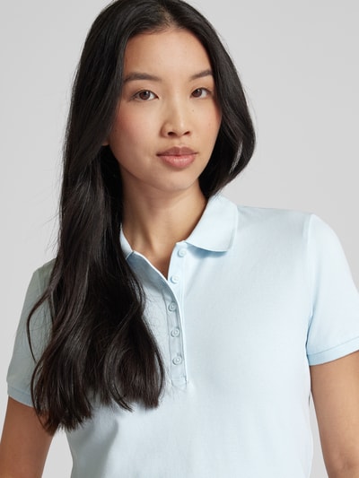 Montego Regular fit poloshirt in effen design Bleu - 3